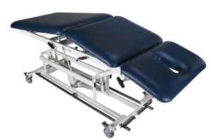 AMBA-300 Three Section Top Power Adjustable Treatment Table with Elevating Center | Hi-Lo